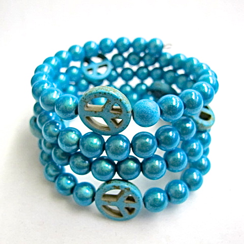 Peace Bracelet in Turquoise