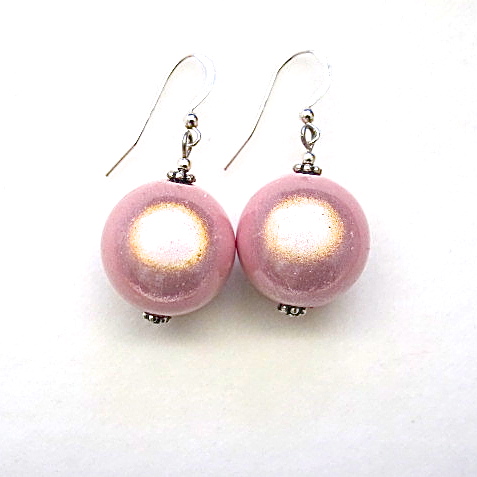 Anna Earrings in Pink