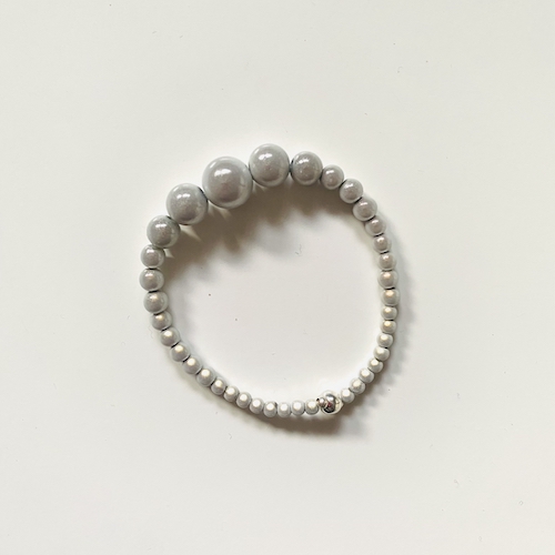 Jackie O single stretch bracelet - Pick your color :)